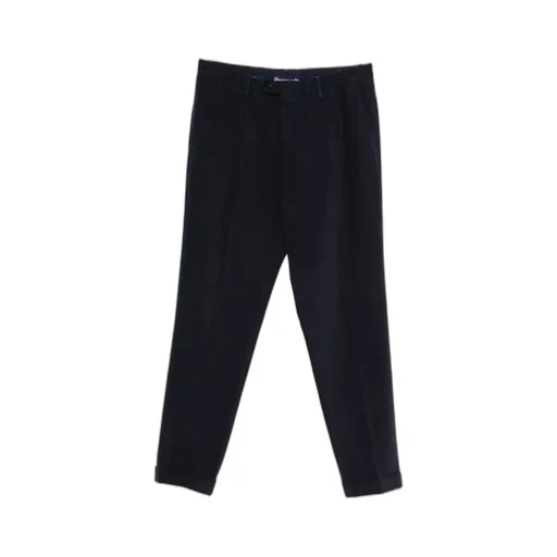 Pleated Cotton Pants