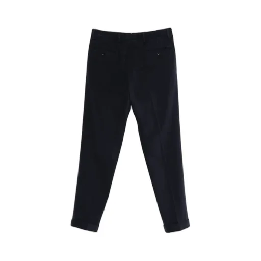 Pleated Cotton Pants