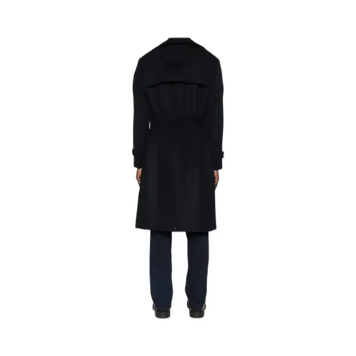 Double-Breasted Belted Coat