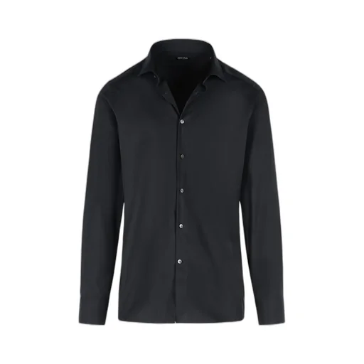 Zegna Long Sleeved Buttoned Shirt