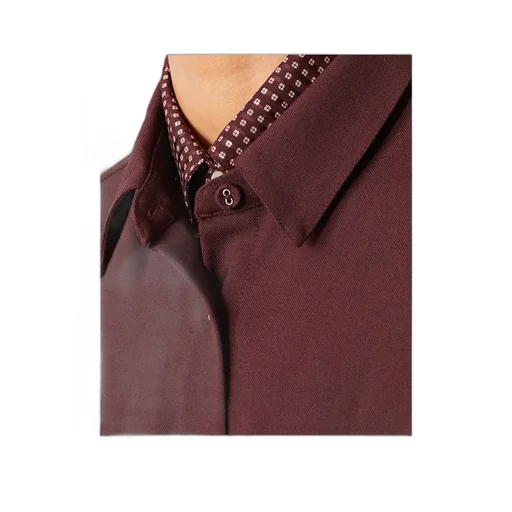Button-Down Long-Sleeved Shirt