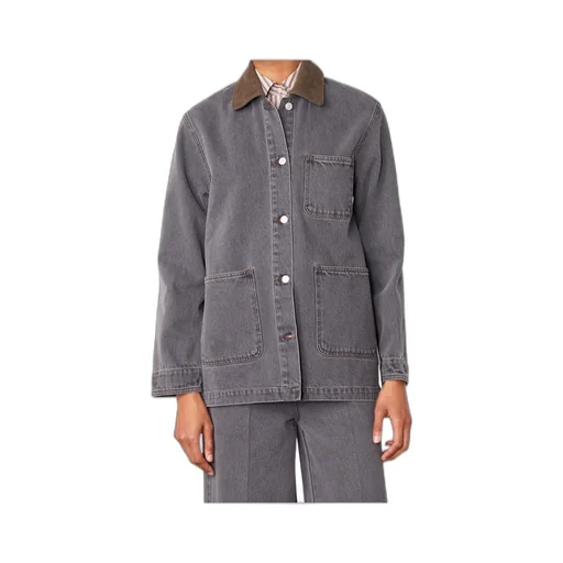 Button-Down Long-Sleeved Casual Jacket