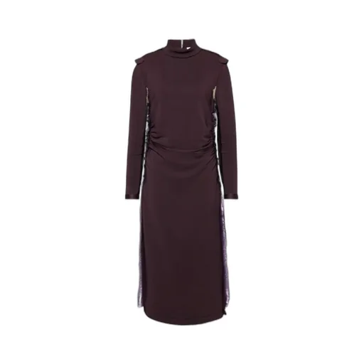 Maison Margiela Long-Sleeve Midi Dress