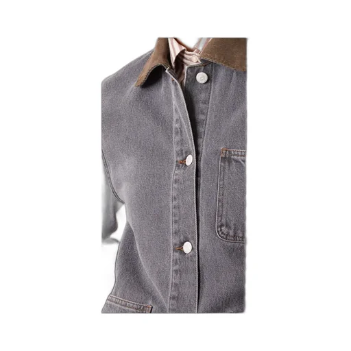 Button-Down Long-Sleeved Casual Jacket