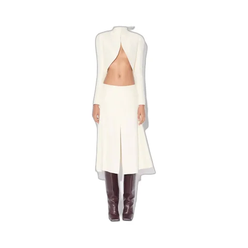 Alaa Slit Skirt