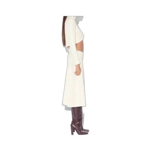 Alaa Slit Skirt