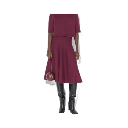 AlaÏA Knit Flare Skirt
