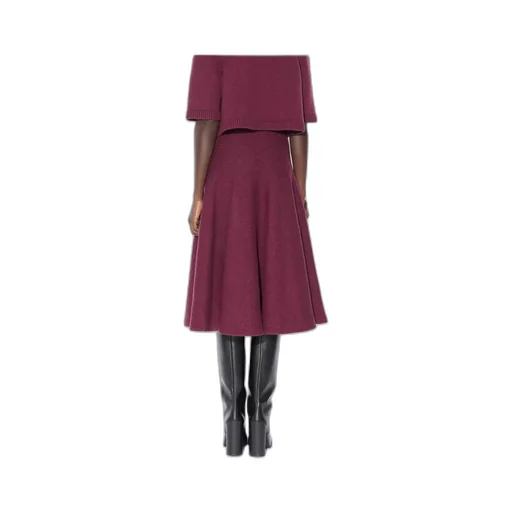 AlaÏA Knit Flare Skirt
