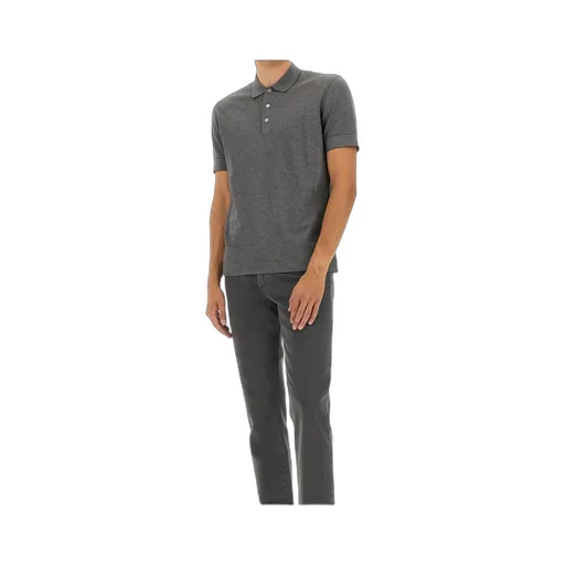 Zegna Short Sleeved Polo Shirt