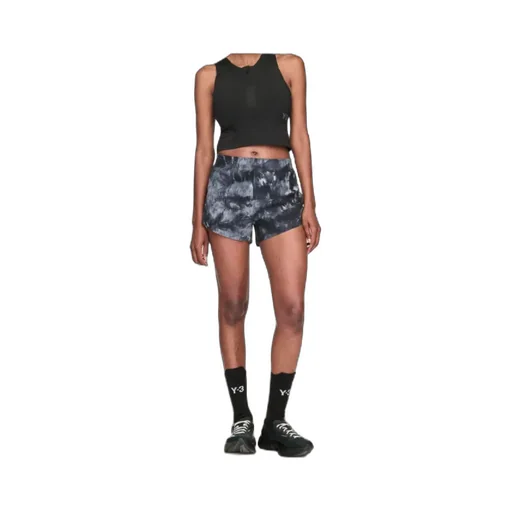 Y-3 Logo Printed Cropped Run Top
