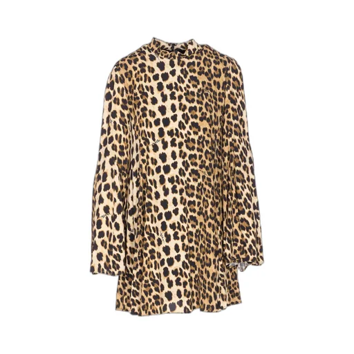 Aniye By Maku Leopard Print Midi Dress