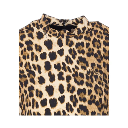Aniye By Maku Leopard Print Midi Dress