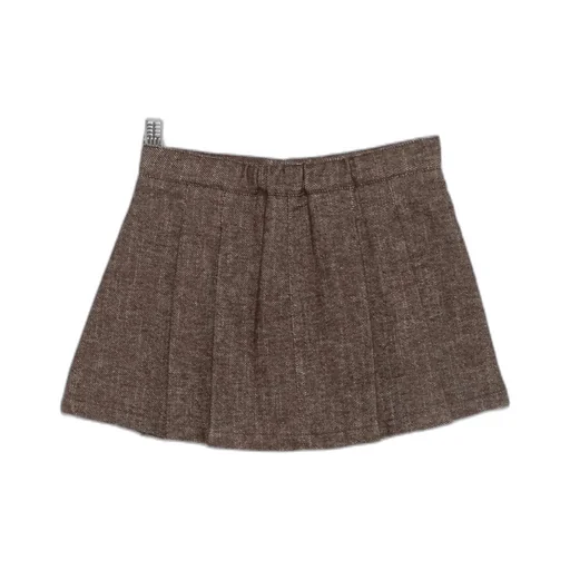 Pleated Mini Skirt