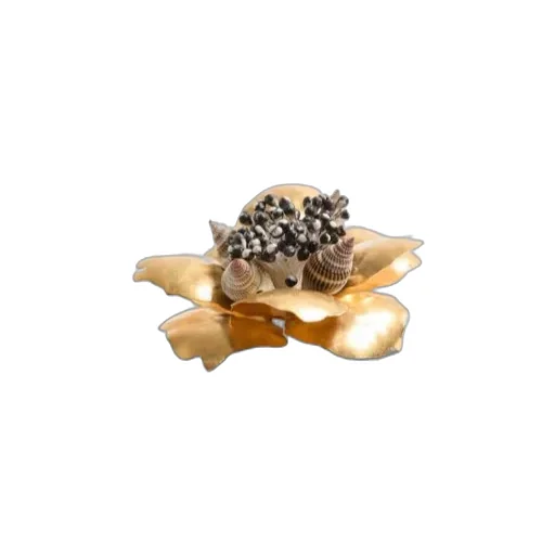 Valentino	Floral Shaped Brooch