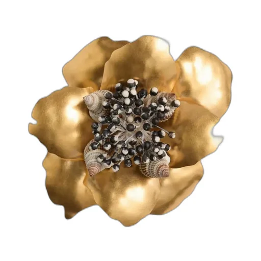 Valentino	Floral Shaped Brooch