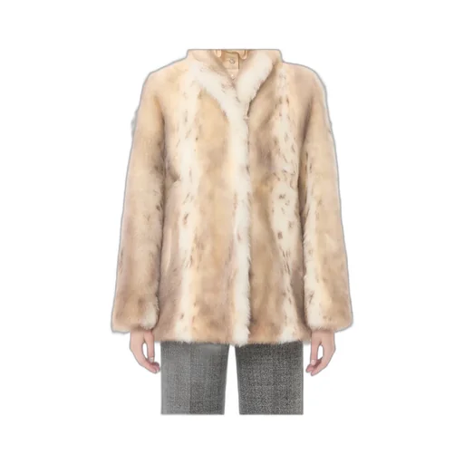 Valentino Hook Closure Long-Sleeved Coat