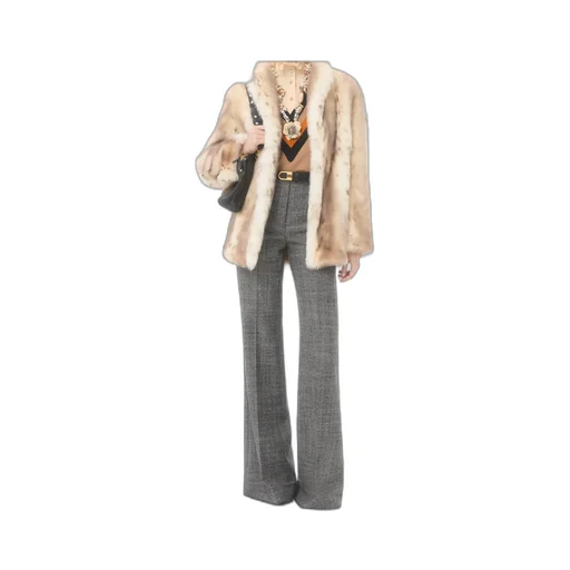 Valentino Hook Closure Long-Sleeved Coat