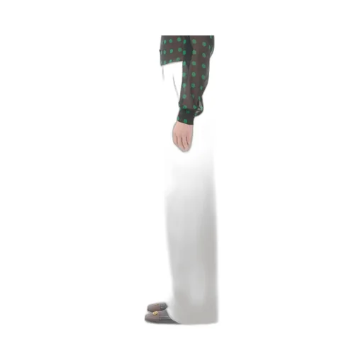 Valentino Pleat Detailed Wide Leg Pants