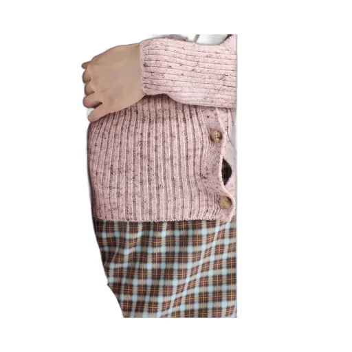 Prada Ribbed Knit Cardigan