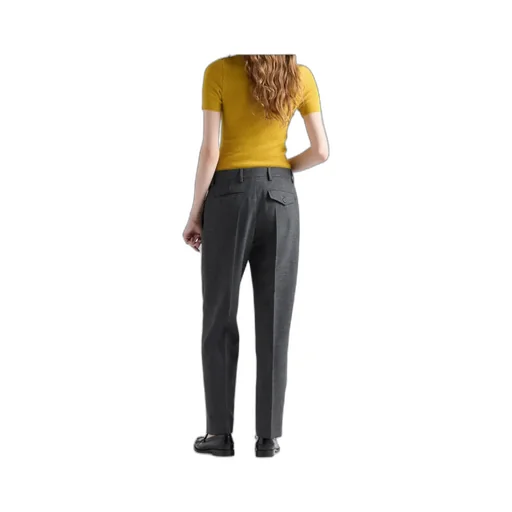 Prada Charm-Embellishment Knitted Top