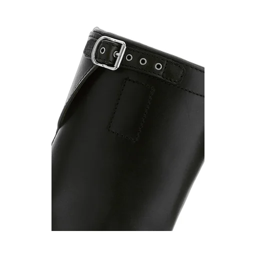 Dries Van Noten Buckle Detailed Biker Boots