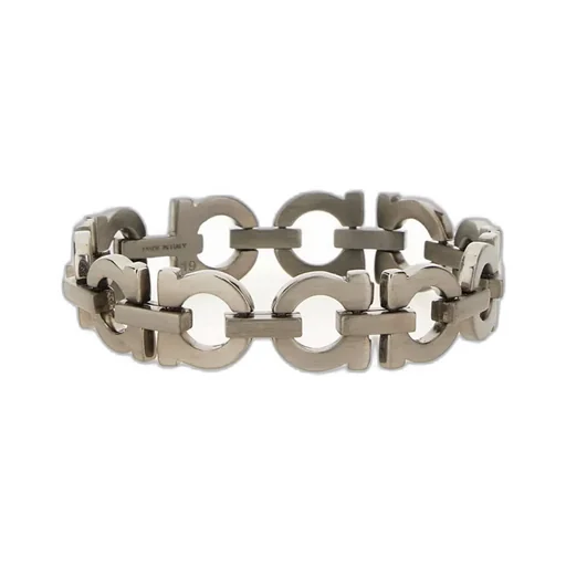 Ferragamo Logo Engraved Bracelet