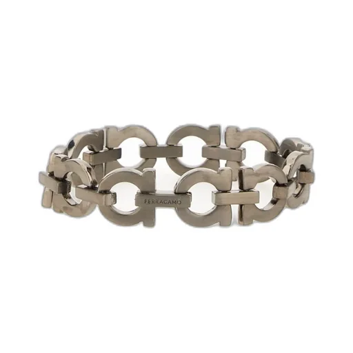 Ferragamo Logo Engraved Bracelet