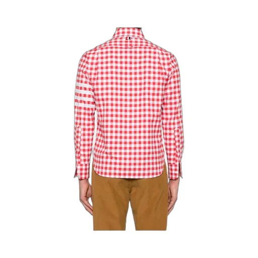 Gingham-Check Flannel Shirt