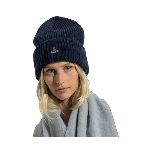 Vivienne Westwood Logo Embroidered Beanie