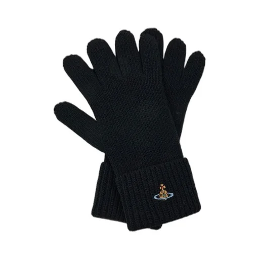 Orb-Embroidered Gloves