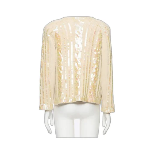 Valentino Embellished Button-Up Cardigan