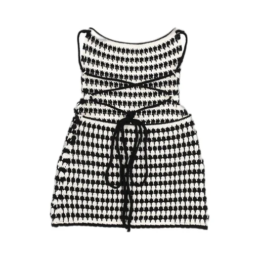 Houndstooth Dress