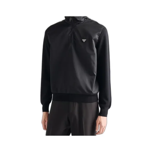 Superfine Wool Half-Zipper Sweater