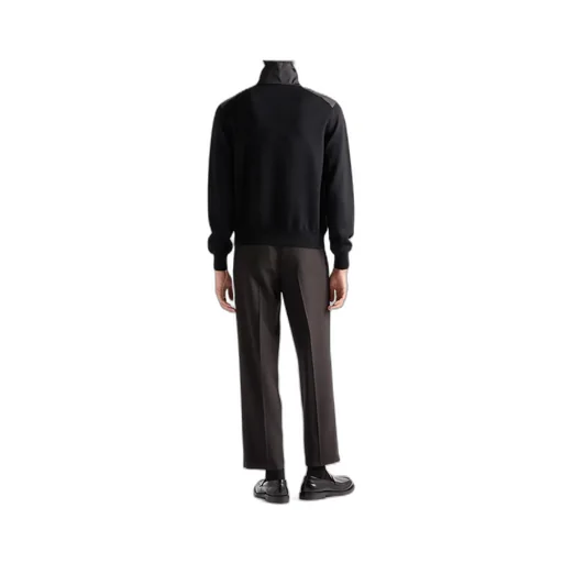 Superfine Wool Half-Zipper Sweater