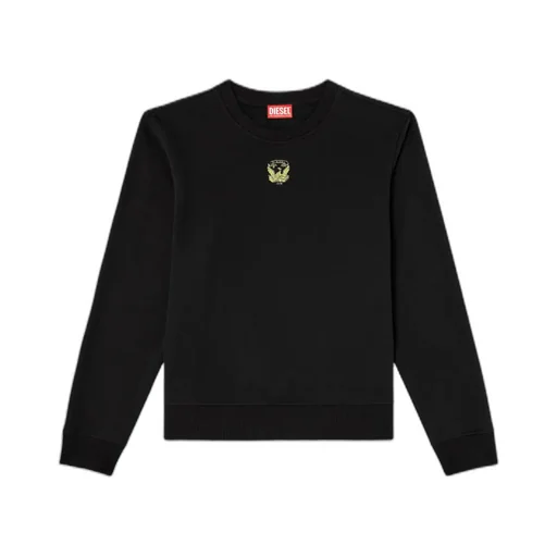 Embroidered Crew-Neck Sweatshirt