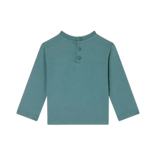 Map-Print Long-Sleeve T-Shirt
