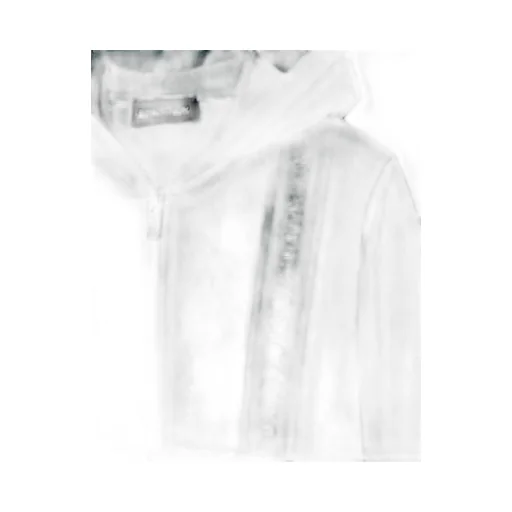 Hooded Logo-Detail Zip-Up Sweatshirt