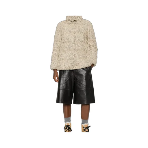 Moncler Cochelle Tweed Short Down Jacket