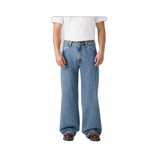 Twisted Baggy Wide Leg Jeans