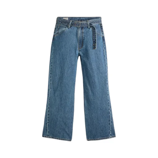 Twisted Baggy Wide Leg Jeans