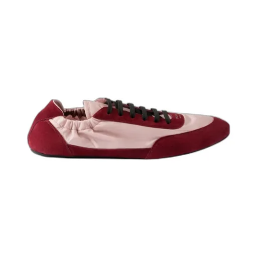 Prada Two-Toned Collapse Sneakers