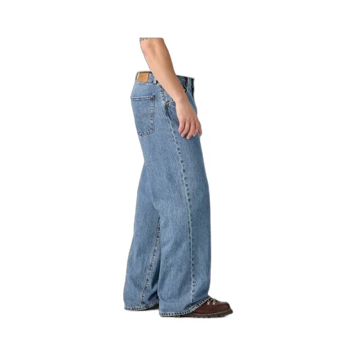 Twisted Baggy Wide Leg Jeans