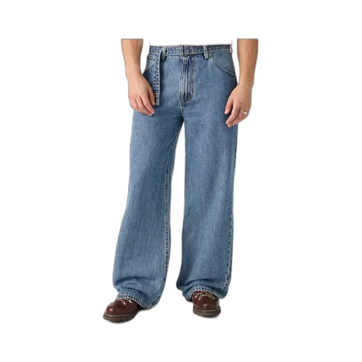 Twisted Baggy Wide Leg Jeans