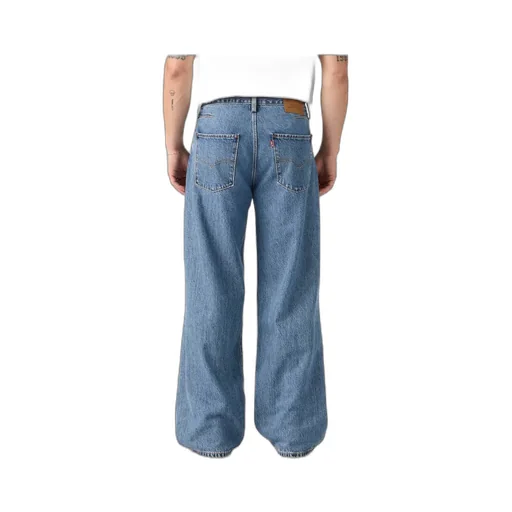 Twisted Baggy Wide Leg Jeans