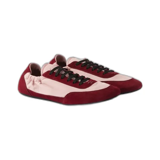 Prada Two-Toned Collapse Sneakers