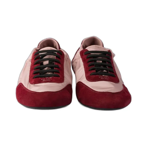 Prada Two-Toned Collapse Sneakers
