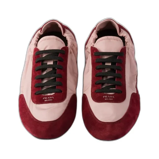 Prada Two-Toned Collapse Sneakers