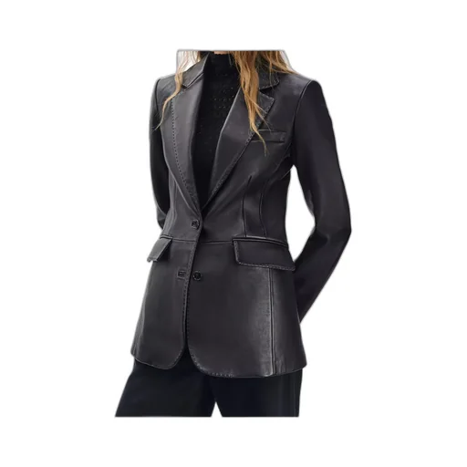 Long-Sleeved Suit Jacket