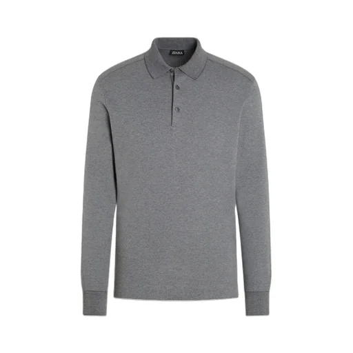 Long-Sleeve Polo Shirt