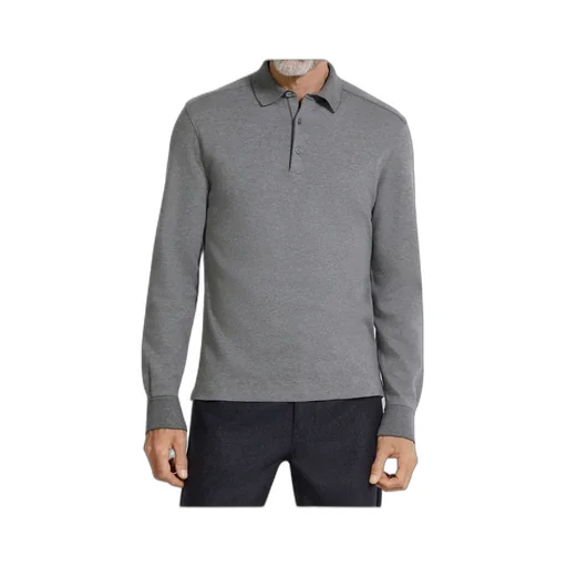 Long-Sleeve Polo Shirt